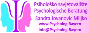 Logo - E - -Psiholog / Psihološko savjetovalište, Njemačka - Psycholog Bayern - Psychologische Beratung Sandra Jovanovic Miljko ( jpg 300x112 px )